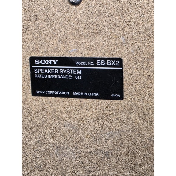 Sony Assorted Speakers With Subwoofer - Picture 11 of 11